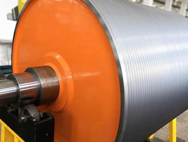 Hard legering belagt rulle